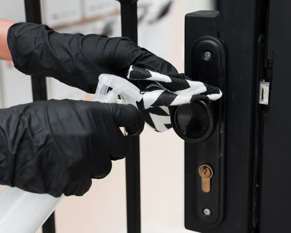 Installation serrure blindée